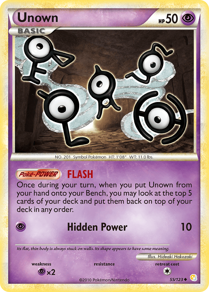 Unown 55/123