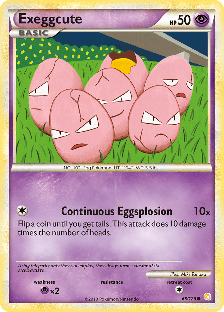 Exeggcute 63/123