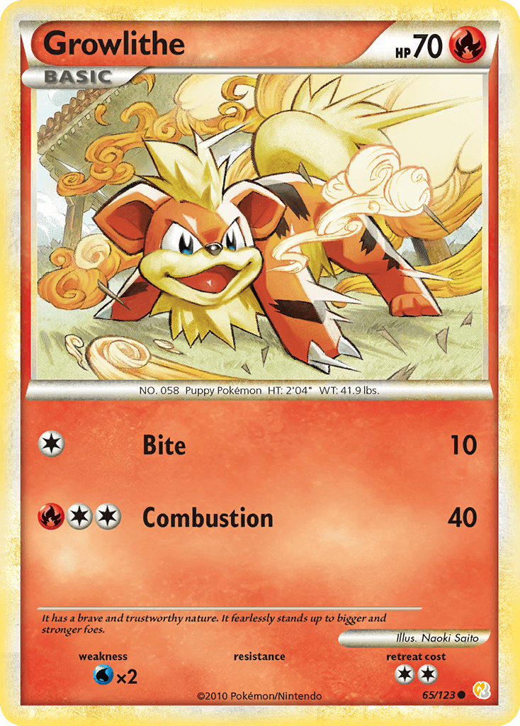 Growlithe 65/123
