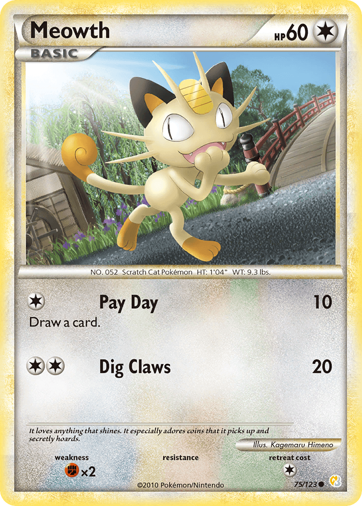 Meowth 75/123