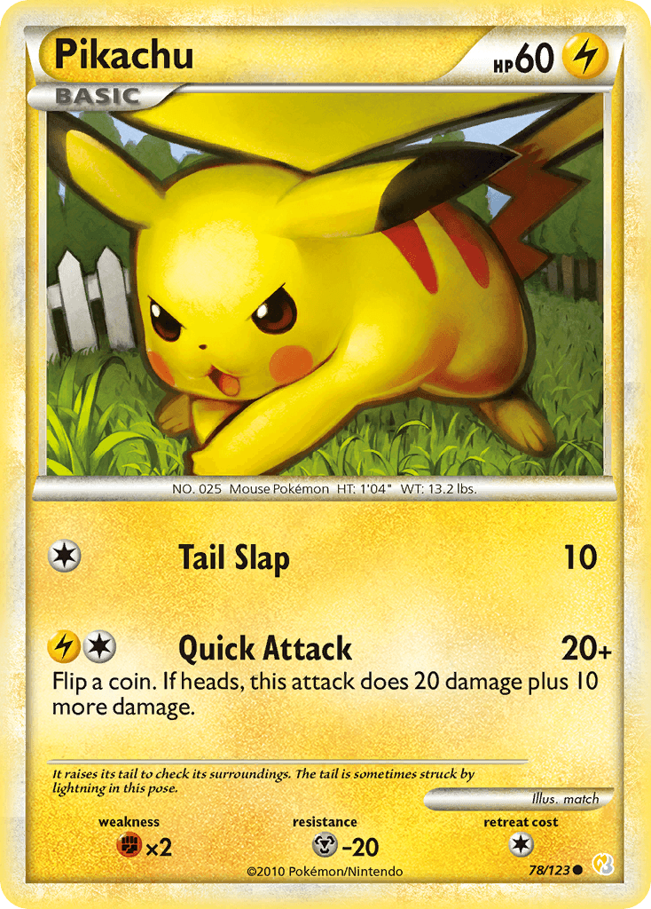 Pikachu 78/123