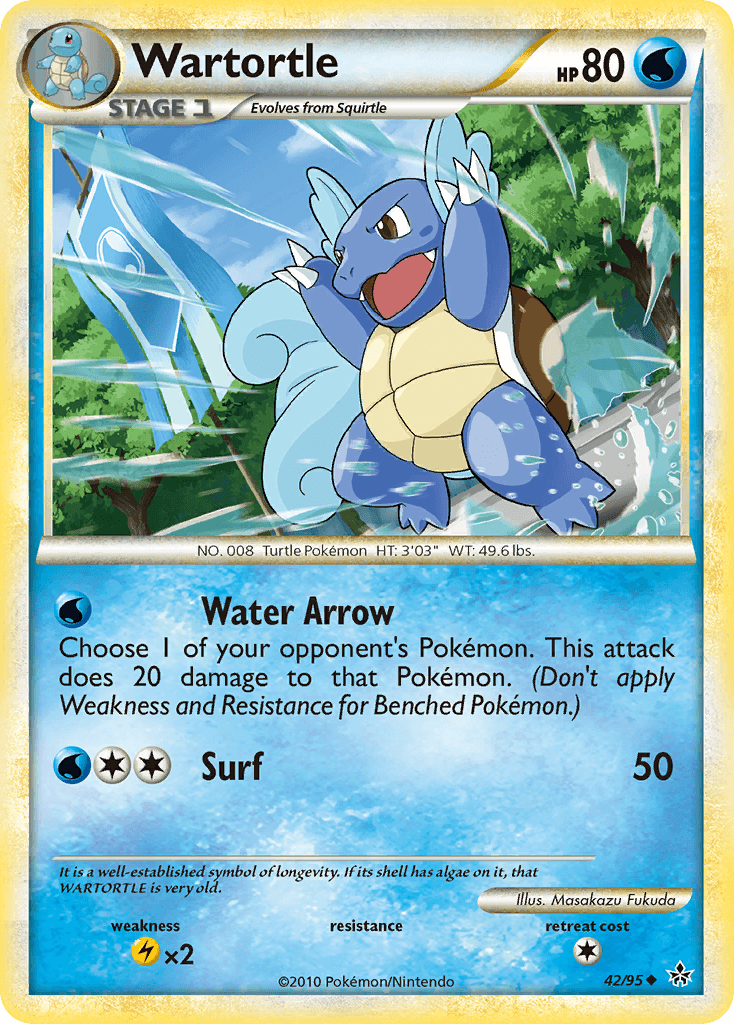 Wartortle 42/95