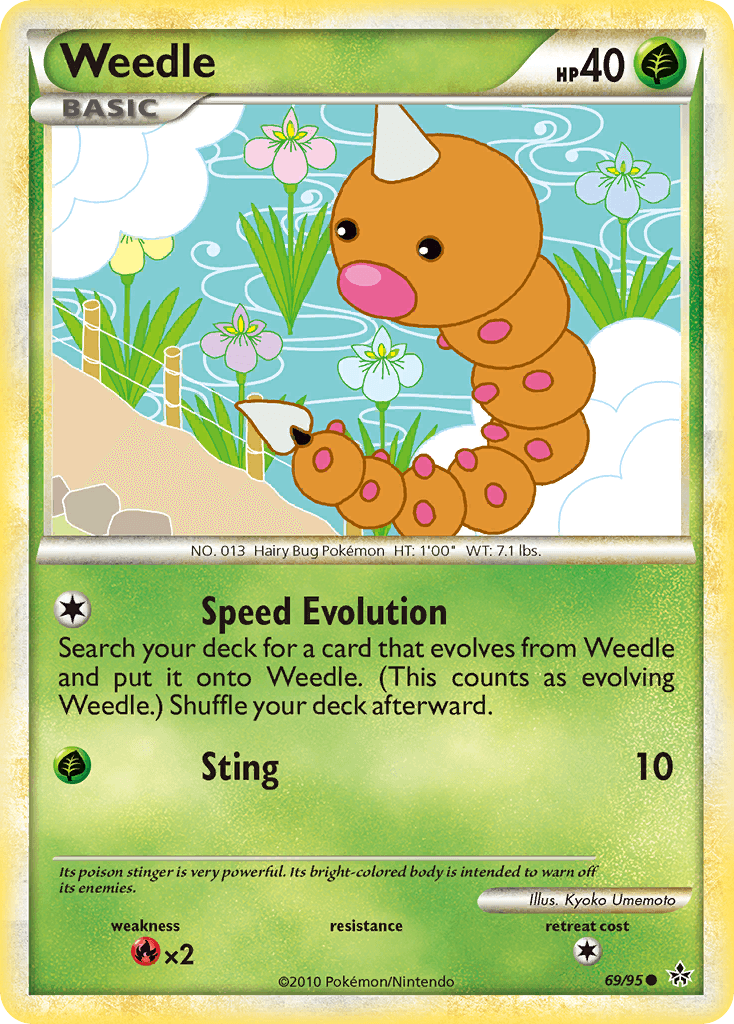 Weedle 69/95