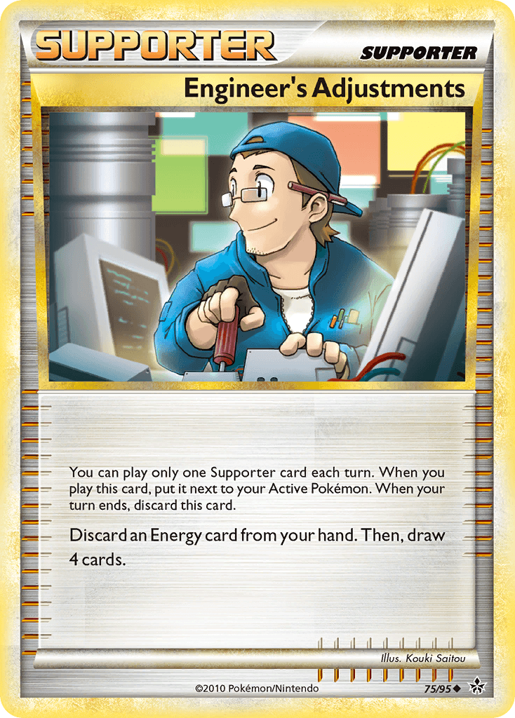 Engineer's Adjustments 75/95