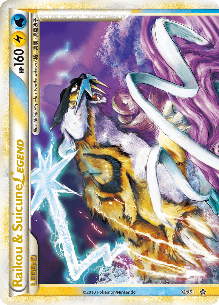 Raikou & Suicune LEGEND 92/95