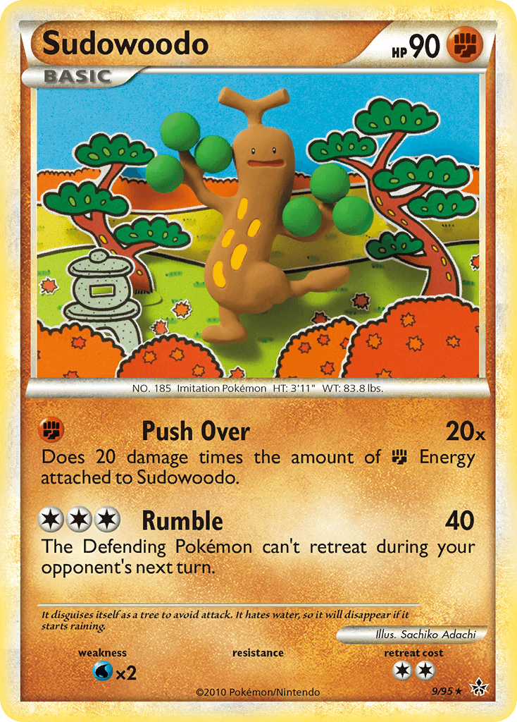 Sudowoodo 9/95