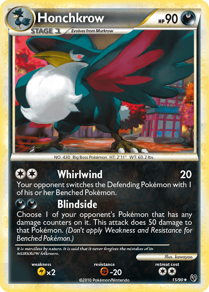 Honchkrow 15/90