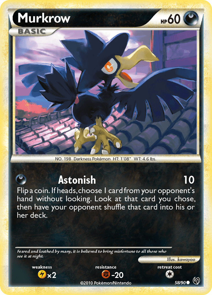 Murkrow 58/90