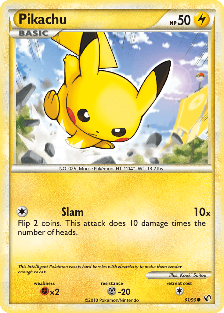 Pikachu 61/90