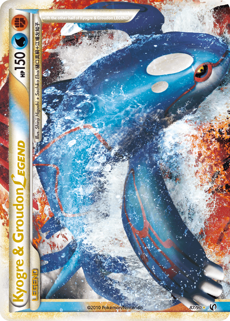 Kyogre & Groudon LEGEND 87/90