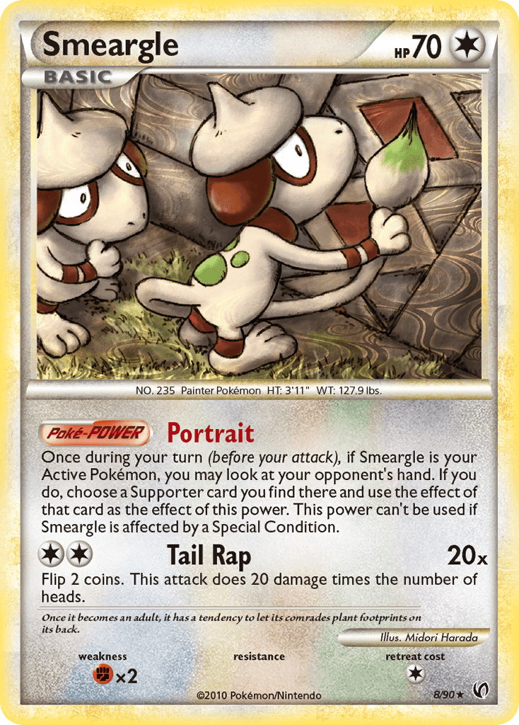 Smeargle 8/90