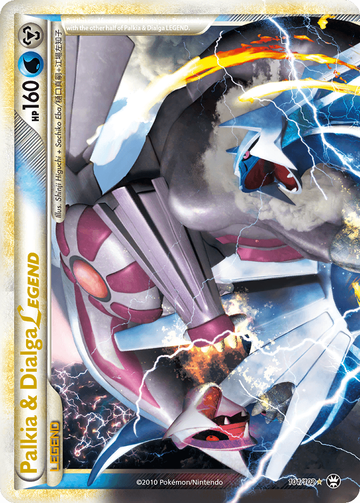 Palkia & Dialga LEGEND 101/102