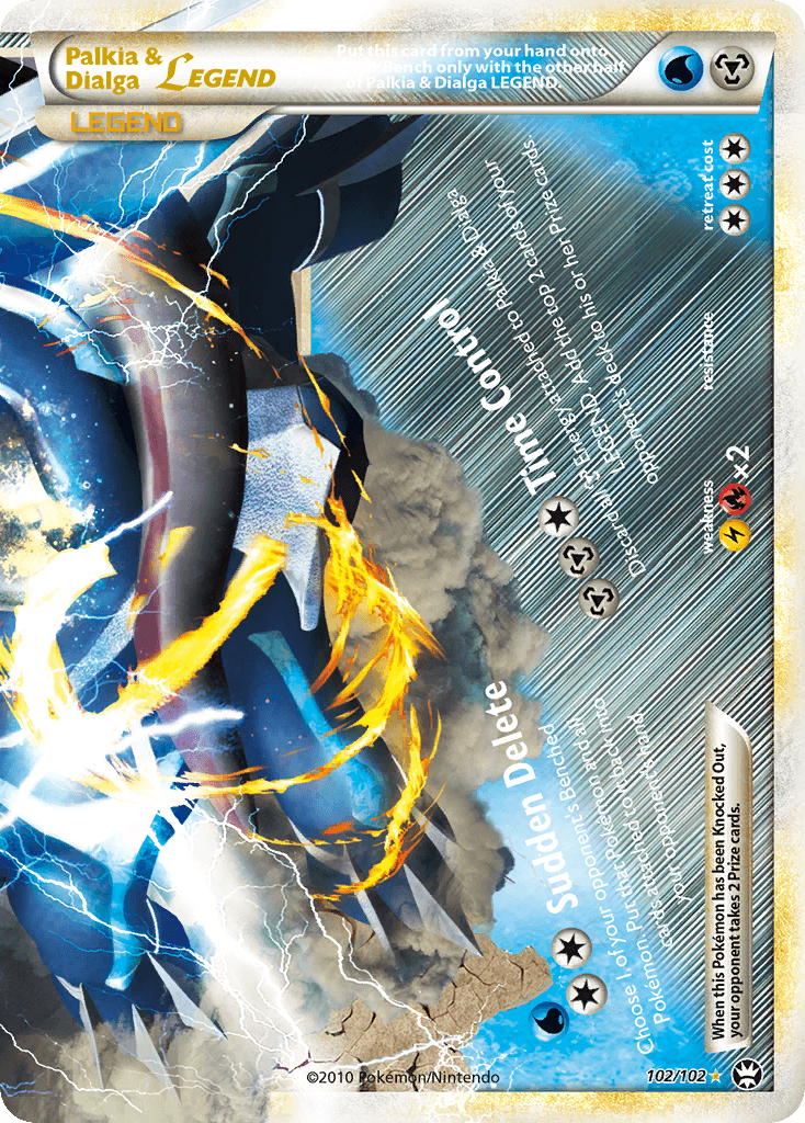 Palkia & Dialga LEGEND 102/102