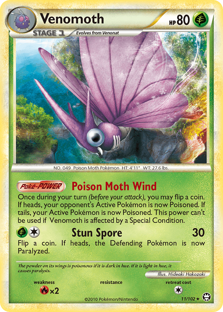 Venomoth 11/102