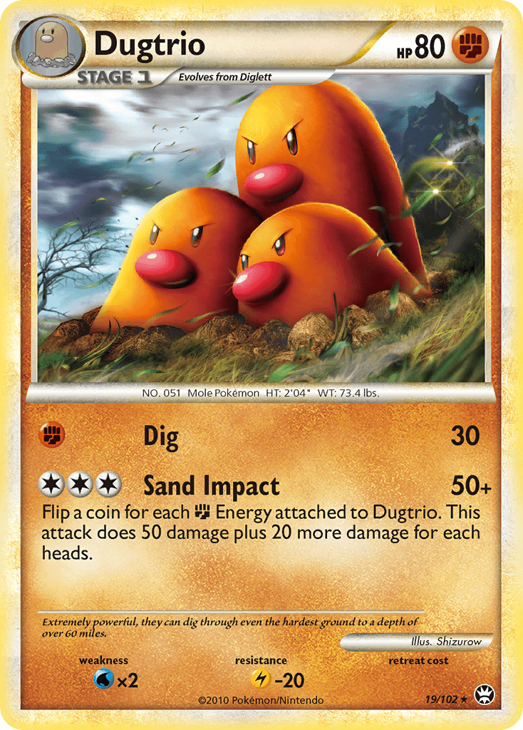 Dugtrio 19/102