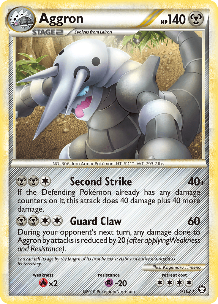 Aggron 1/102