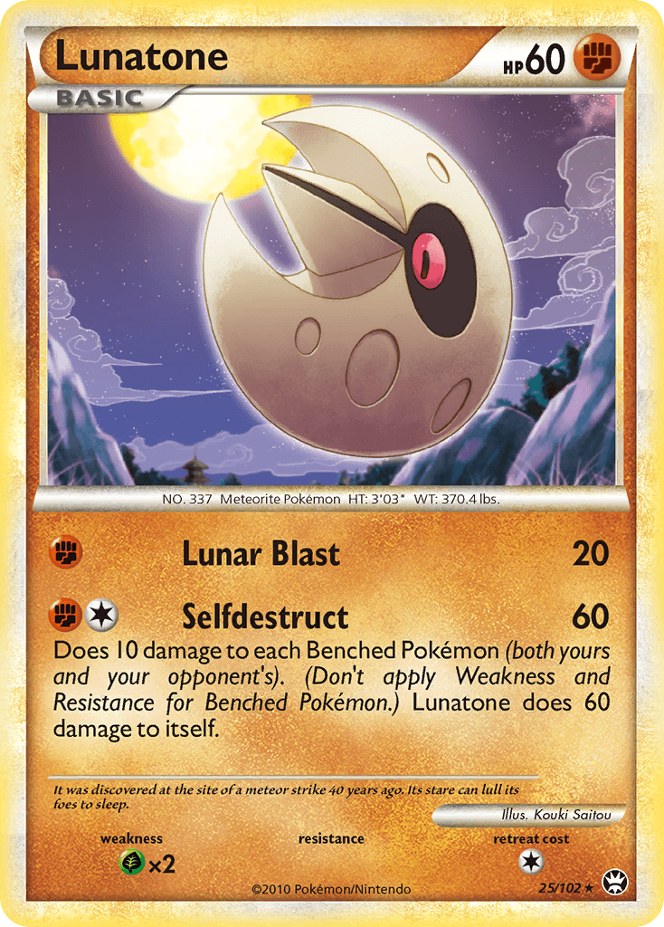 Lunatone 25/102