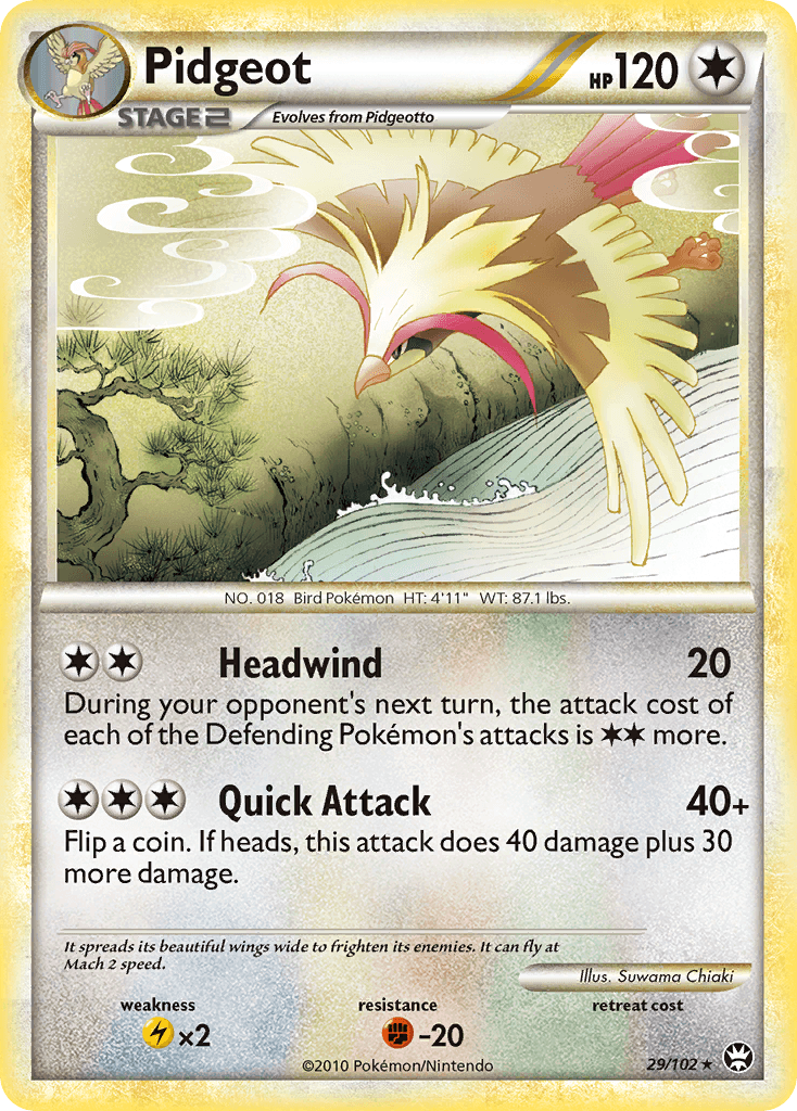 Pidgeot 29/102