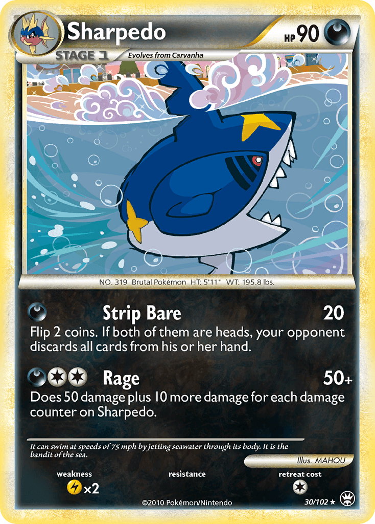 Sharpedo 30/102