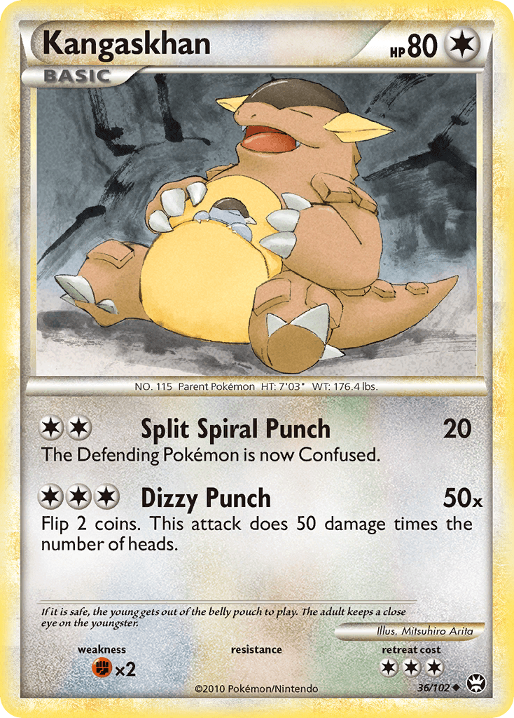 Kangaskhan 36/102