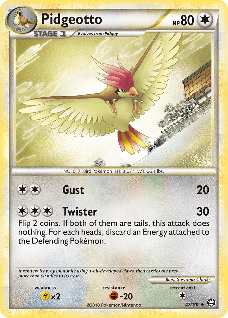 Pidgeotto 47/102