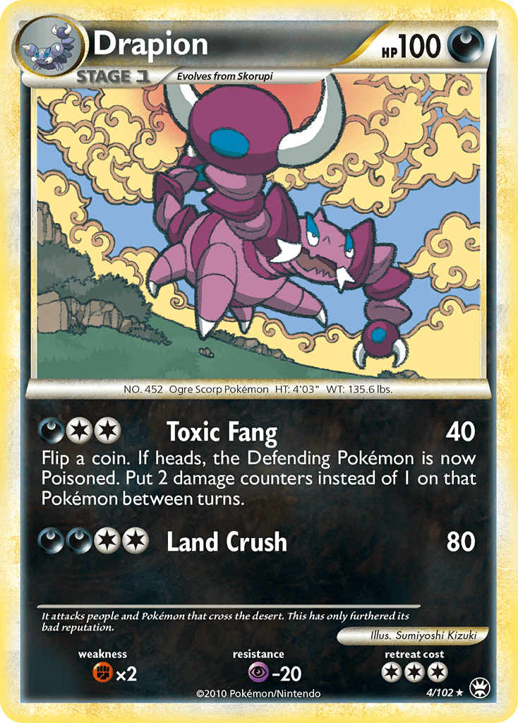 Drapion 4/102