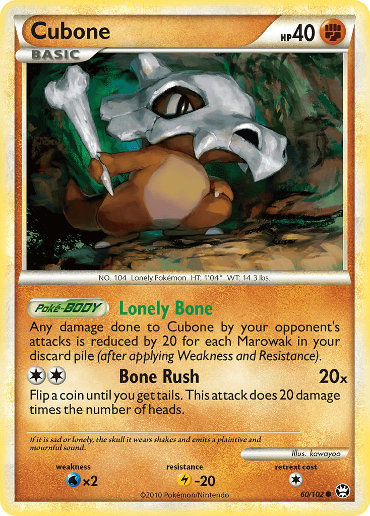 Cubone 60/102