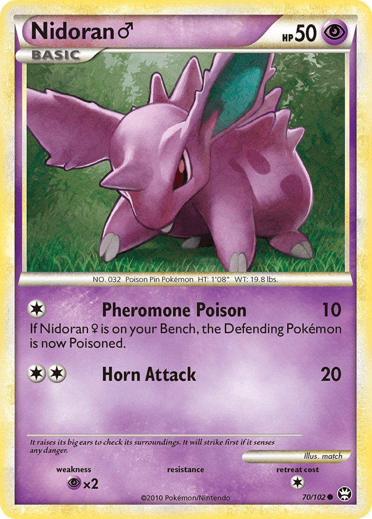 Nidoran ♂ 70/102