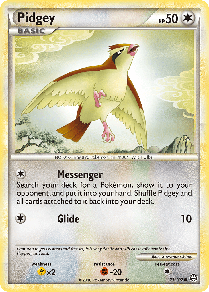 Pidgey 71/102