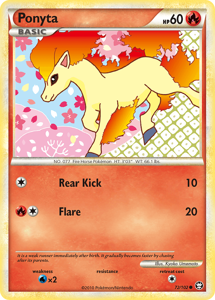Ponyta 72/102