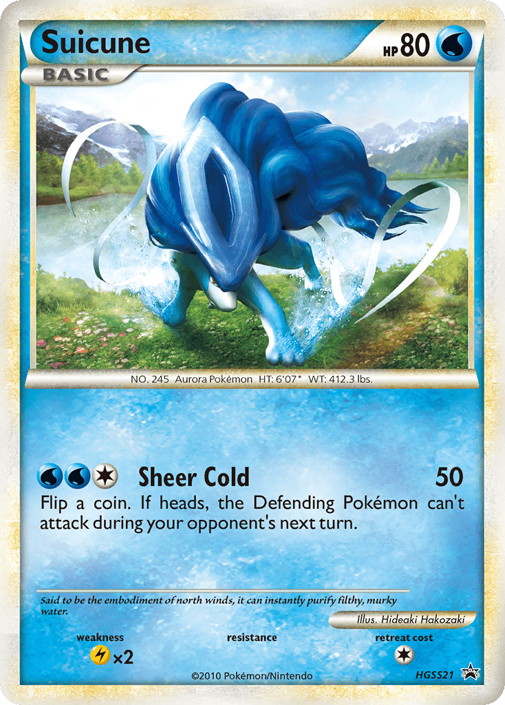 Suicune HGSS21/25