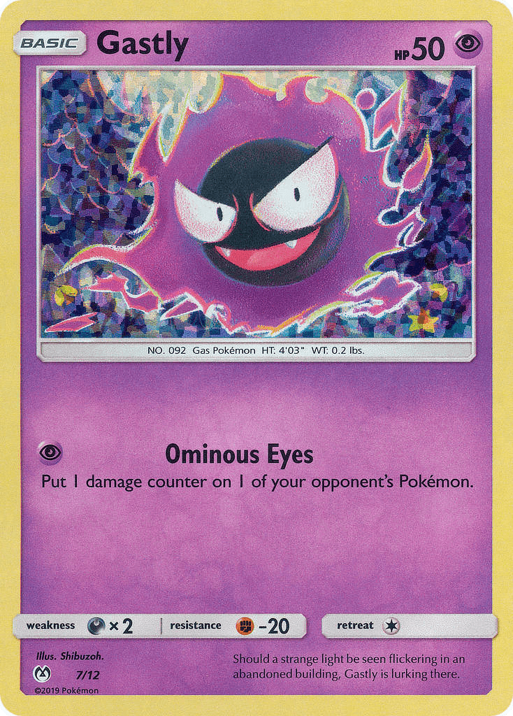 Gastly 7/12