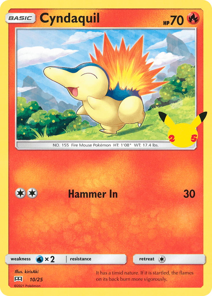 Cyndaquil 10/25