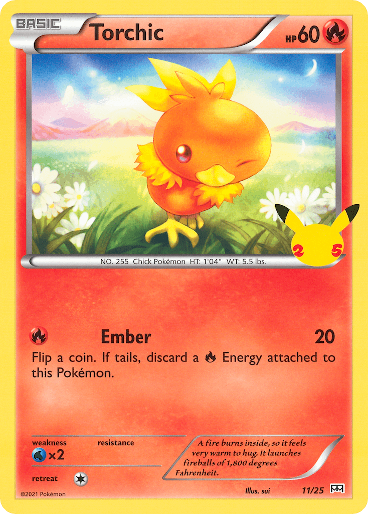 Torchic 11/25