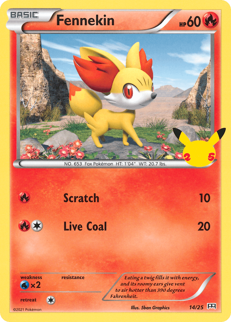 Fennekin 14/25
