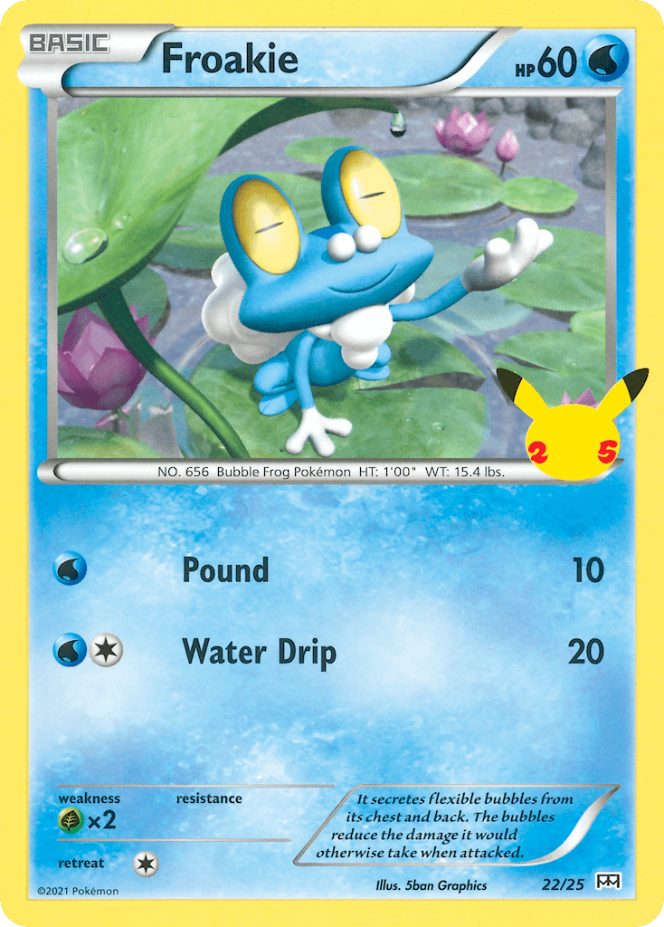 Froakie 22/25