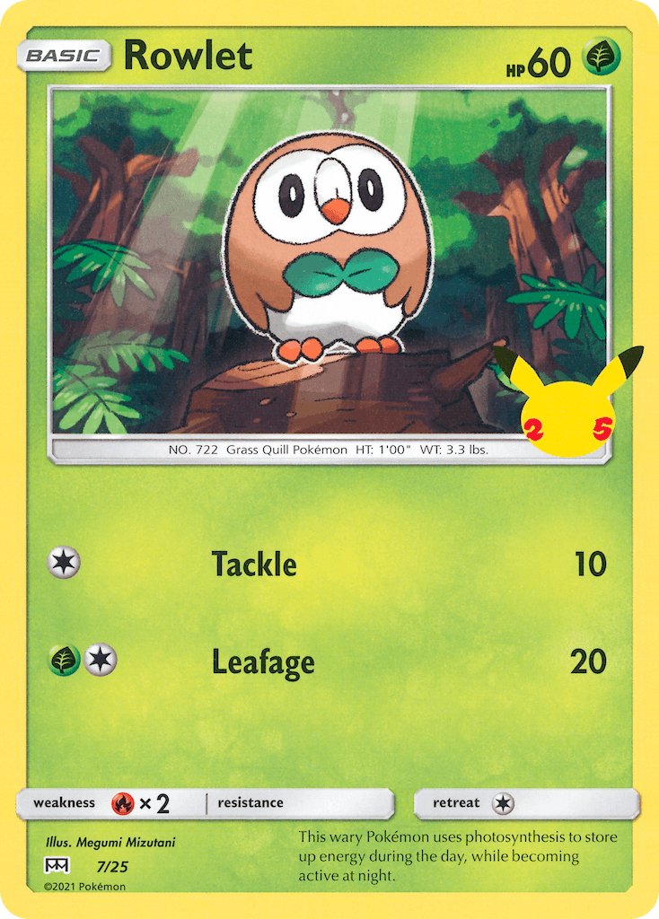 Rowlet 7/25