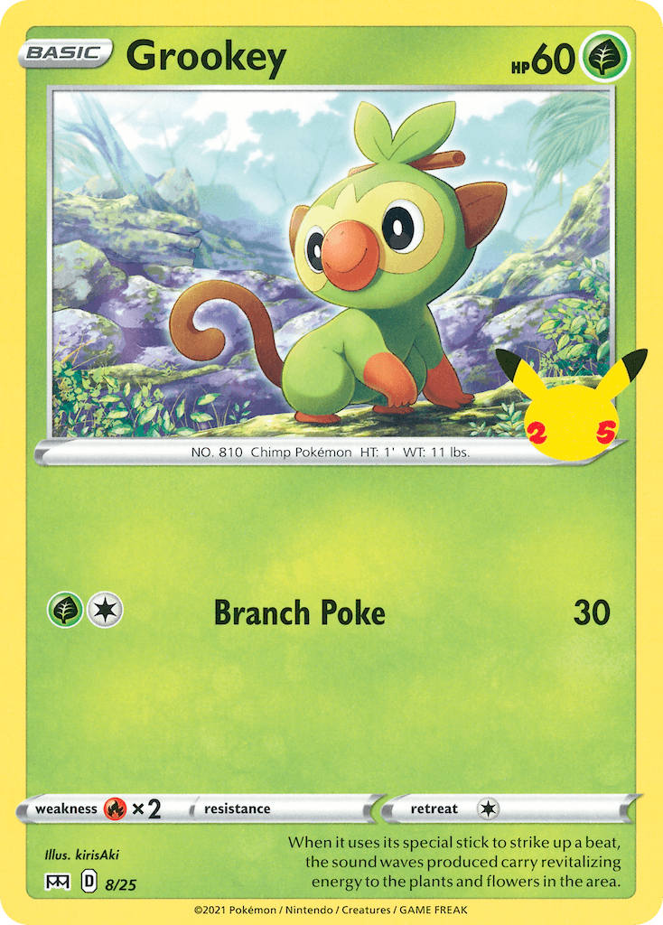 Grookey 8/25