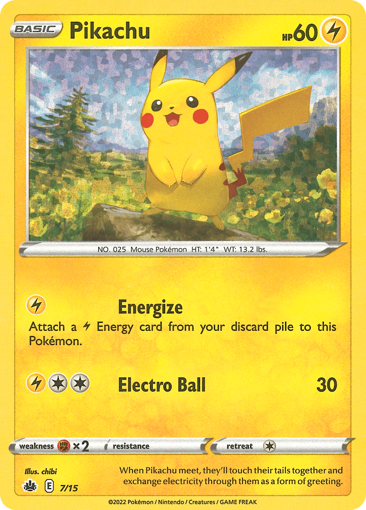 Pikachu 7/15