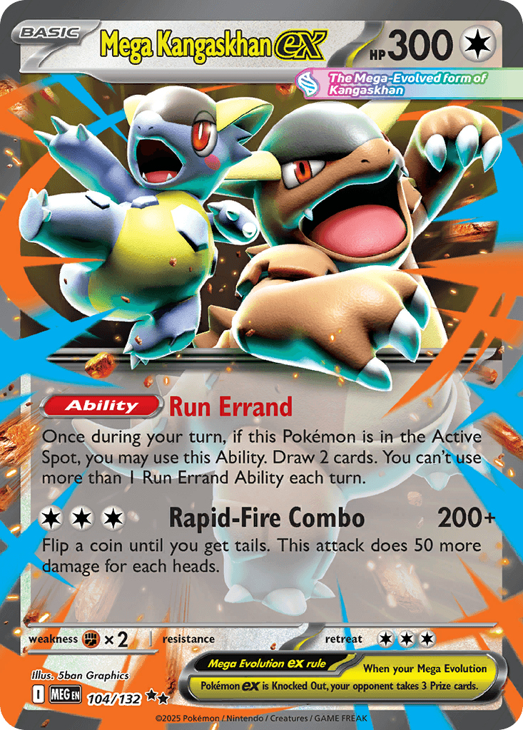 Mega Kangaskhan ex 104/132