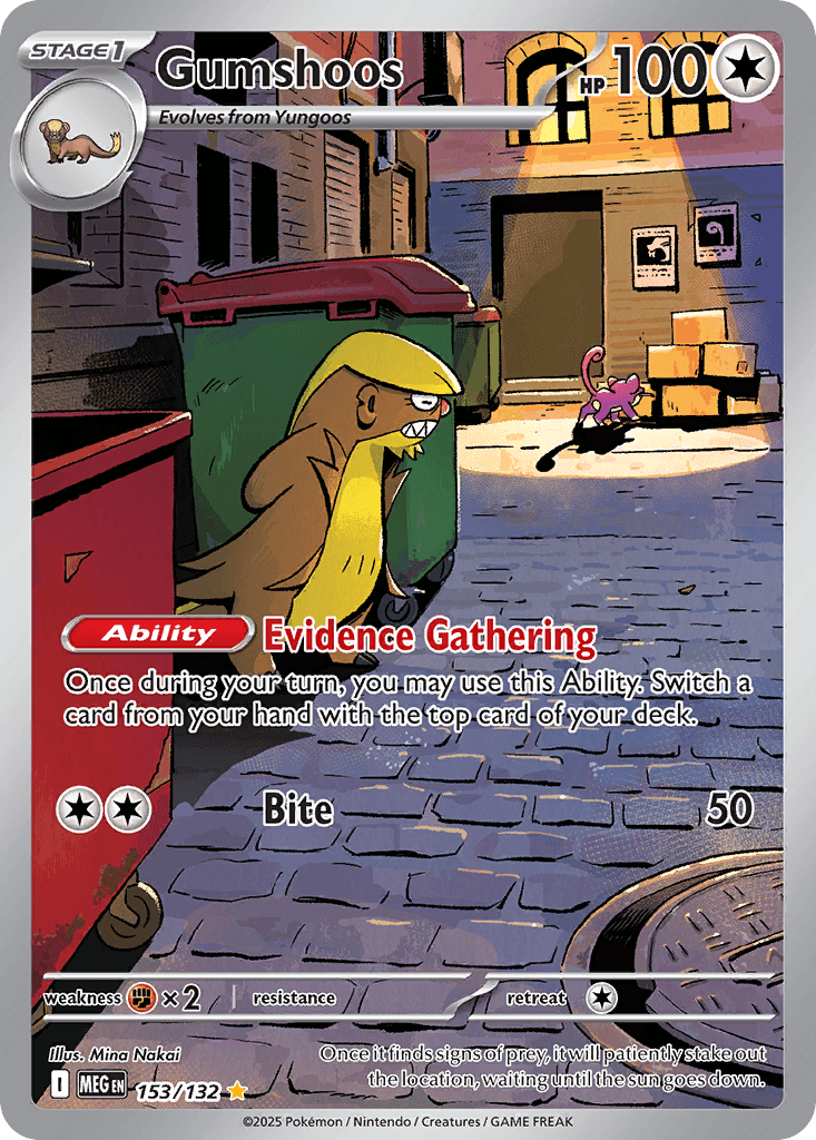 Gumshoos 153/132