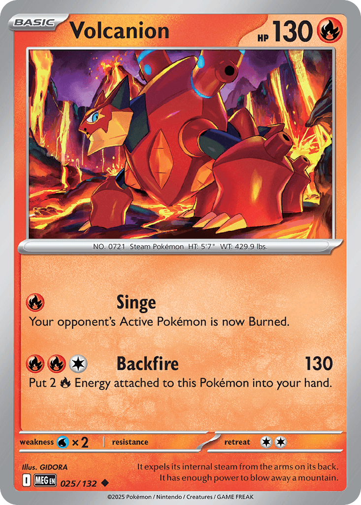 Volcanion 25/132