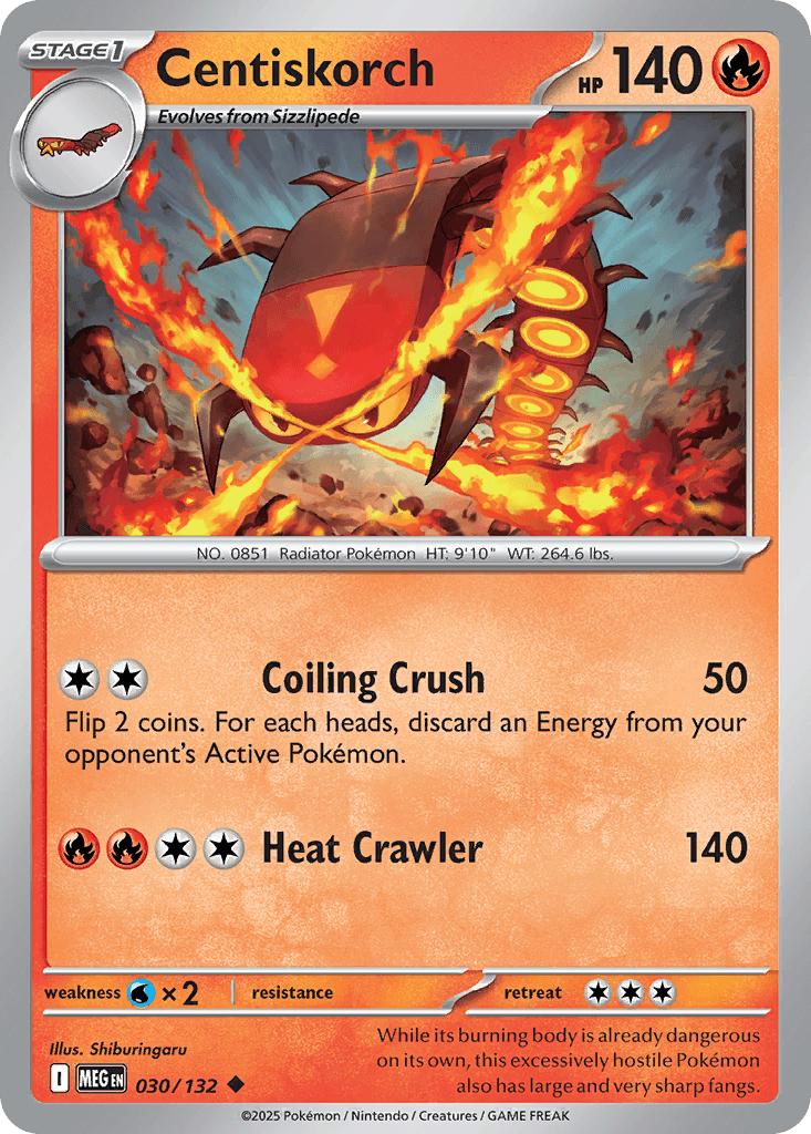 Centiskorch 30/132