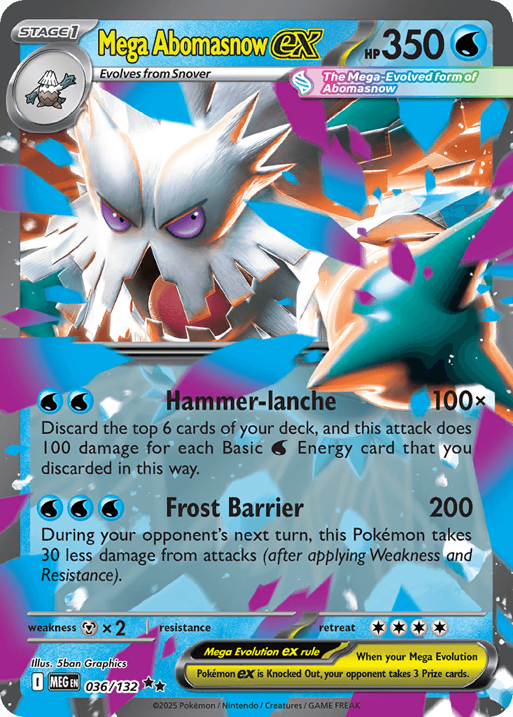 Mega Abomasnow ex 36/132