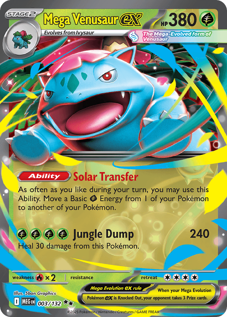 Mega Venusaur ex 3/132