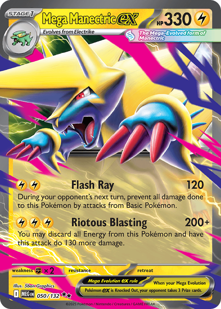 Mega Manectric ex 50/132