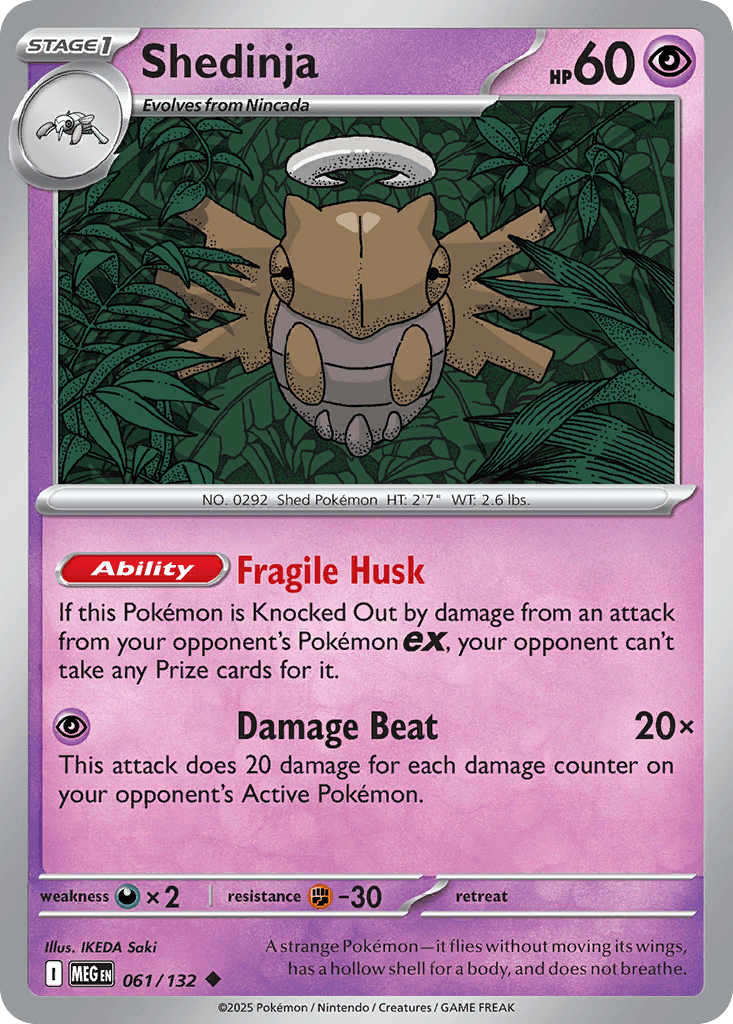 Shedinja 61/132