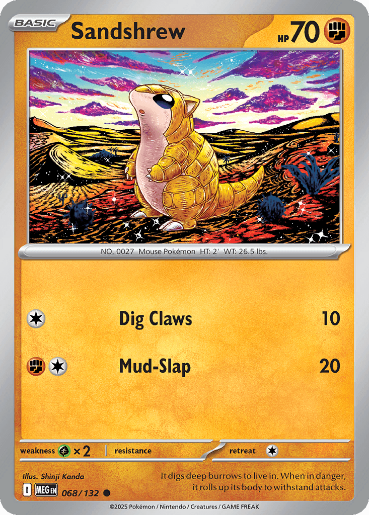 Sandshrew 68/132