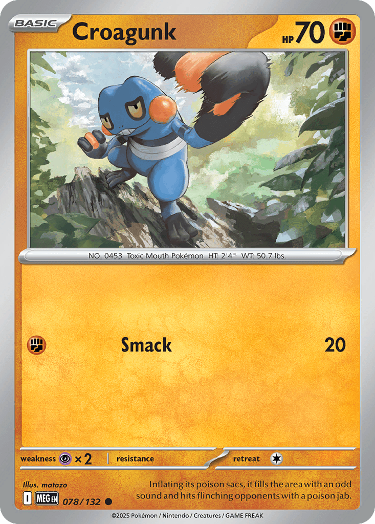 Croagunk 78/132