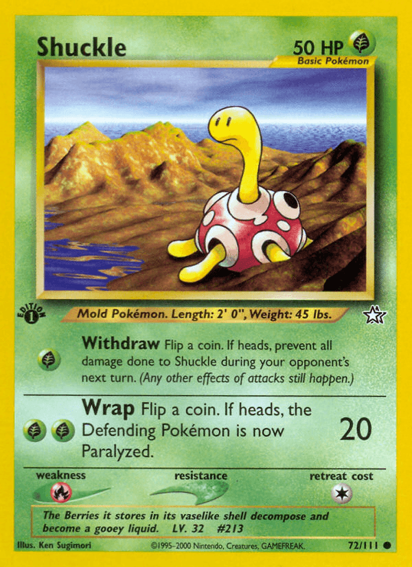 Shuckle 72/111